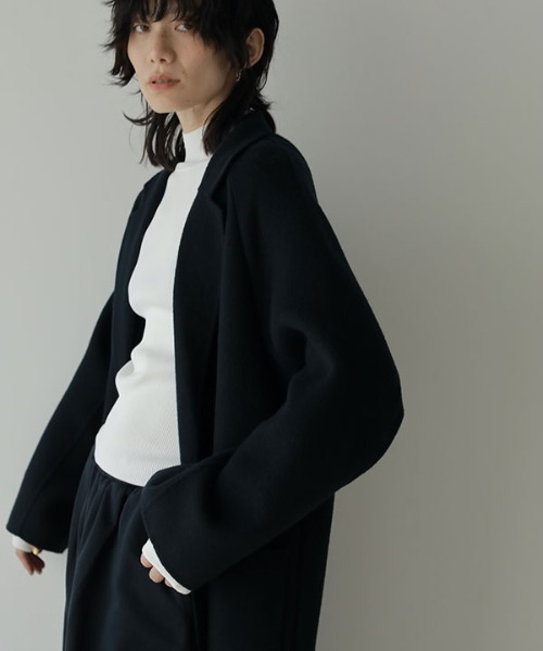 「ETRE TOKYO」 チェスターコート M アイボリー レディース_画像7