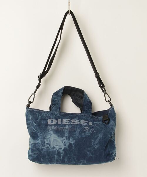 DIESEL 「DIESEL」 2WAYバッグ UNI インディゴブルー レディース