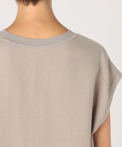 【美品】GALERIE VIE ノースリーブワンピース GALERIE VIE（ギャルリー ヴィー） ワンピース フレンチリネン