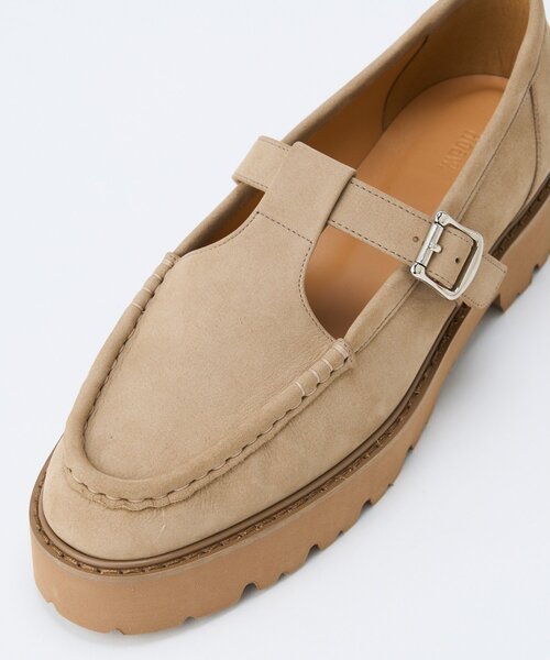 Whim Gazette（ウィム ガゼット） ローファー 「Hoaw.」Tストラップ