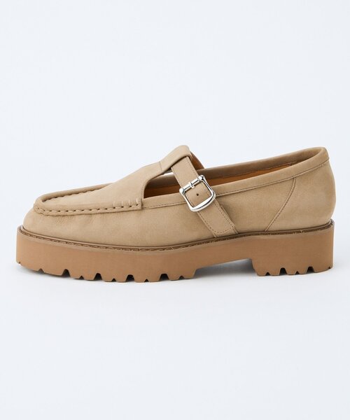 Whim Gazette（ウィム ガゼット） ローファー 「Hoaw.」Tストラップ