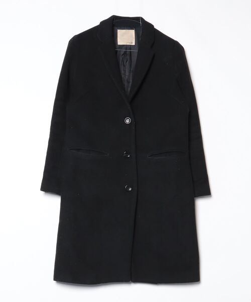 URBAN RESEARCH Sonny Label チェスターコート 36 ブラック レディース