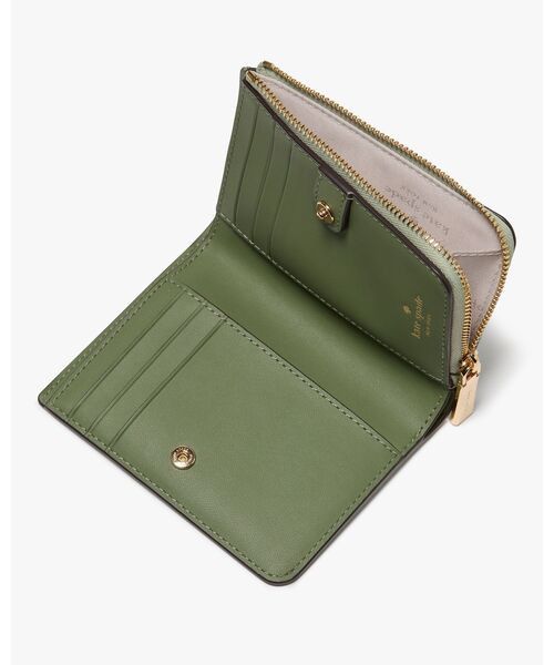 【国内発送】KateSpadeマディソンフォレストブルームLzip折財布 kate spade NEW YORK 財布 マディソン フォレスト ブルーム