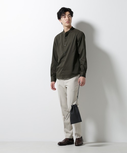 NANO universe(ナノ・ユニバース) シャツ スタンダードバンドカラー NANO universe(ナノ・ユニバース) シャツ スタンダードバンドカラー