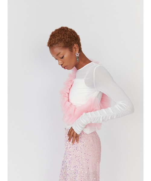 PAMEO POSE（パメオ ポーズ） 長袖カットソー FREE ブラック