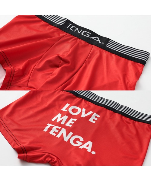 TENGA（テンガ） ボクサーパンツ LOVE ME TENGA UNDERWEAR レッド