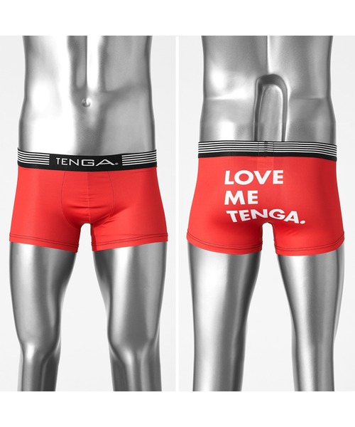 TENGA（テンガ） ボクサーパンツ LOVE ME TENGA UNDERWEAR レッド