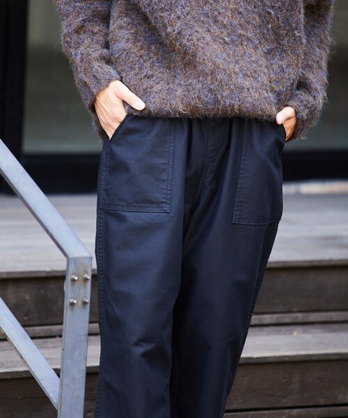 「GUNG HO」 デニムパンツ LARGE ブルー メンズ