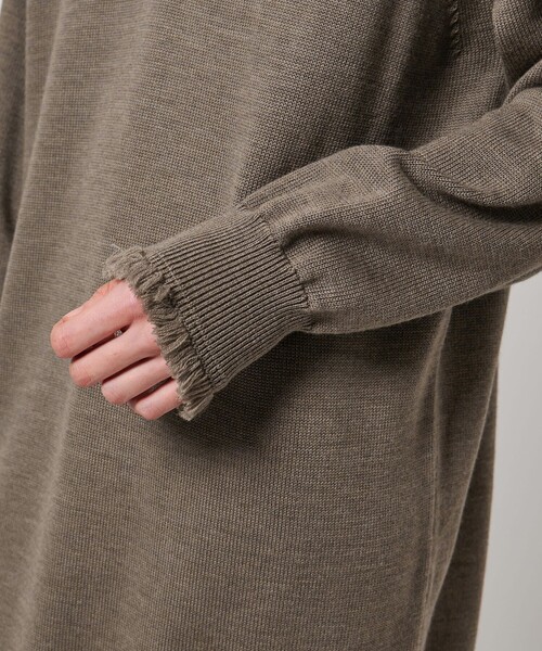 FR2GOLF ニット LOEFF（ロエフ） ニット セーター 「LOEFF」9ゲージ フリンジ ビッグ