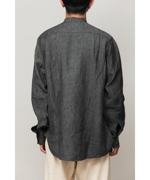 「Badhiya」 長袖シャツ 1 チャコールグレー メンズ_画像4