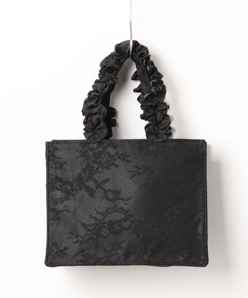 Maison de FLEUR（メゾンドフルール） トートバッグ レースフリル