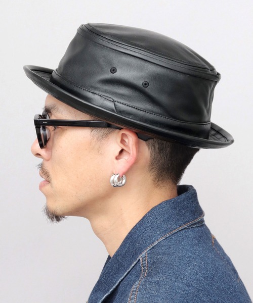 ReqHatter（レックハッター） 帽子 ハット 本革 ラムレザー（羊革