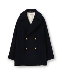 【未使用級】MACPHEE マカフィー 金釦メルトンPコート 金ボタン 36 MACPHEE（マカフィー） ピーコート pコート メルトンビーバー Pコート