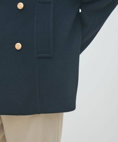 MACPHEE（マカフィー） ピーコート pコート メルトンビーバー Pコート