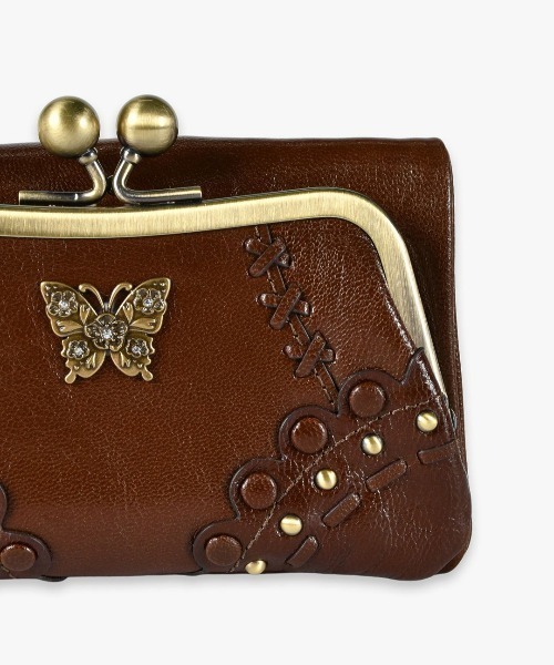 ANNA SUI（アナスイ） 二つ折り財布 財布 マチルダ 口金二つ折り財布