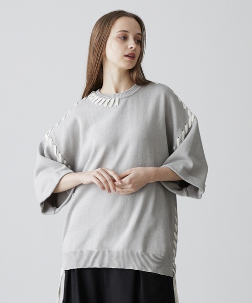 CLEL（クレイル） 半袖ニット S グレー メンズ : ZOZOTOWN Yahoo!店