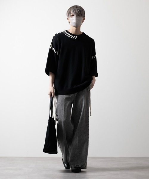 CLEL（クレイル） 半袖ニット S グレー メンズ : ZOZOTOWN Yahoo!店