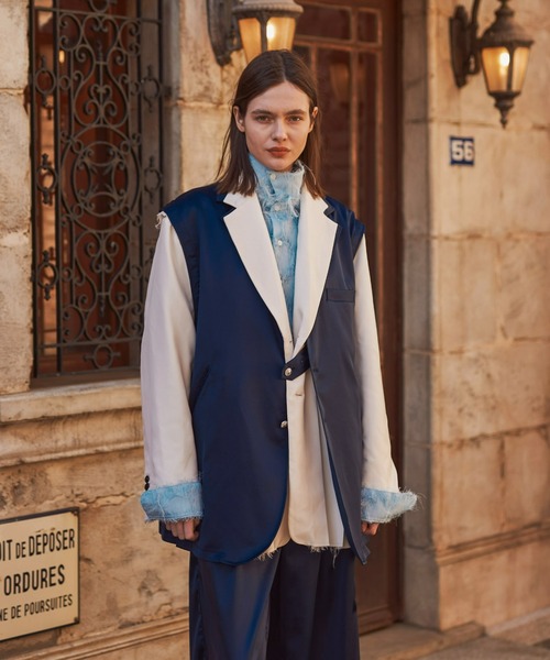 seyto」 ベスト 2 ネイビー メンズ : ZOZOTOWN Yahoo!店 - 通販