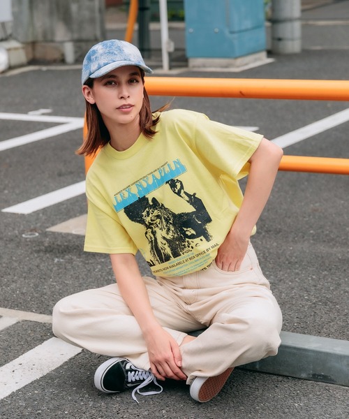 「AlexanderLeeChang」 半袖Tシャツ 4 イエロー メンズ_画像3