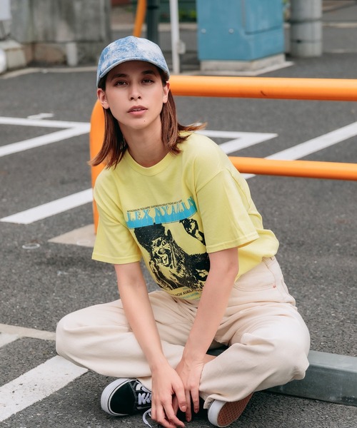 「AlexanderLeeChang」 半袖Tシャツ 4 イエロー メンズ_画像6
