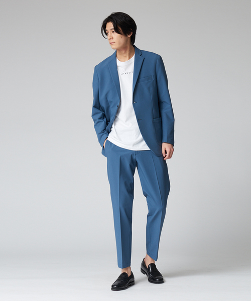 「ABAHOUSE」 スラックス 48 ブラック メンズ_画像2