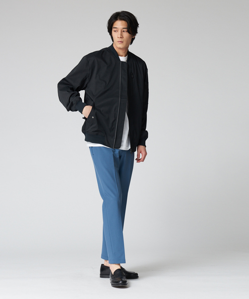 「ABAHOUSE」 スラックス 48 ブラック メンズ_画像3