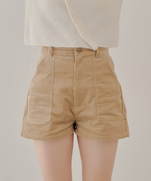 Chico（チコ） パンツ コーデュロイショートパンツ レディース