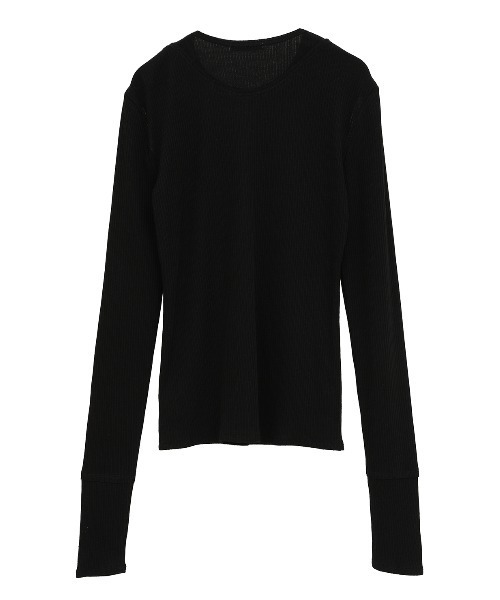 CLANE（クラネ） tシャツ 「CLANE/クラネ」LAYERED SHOULDER CUT TOPS