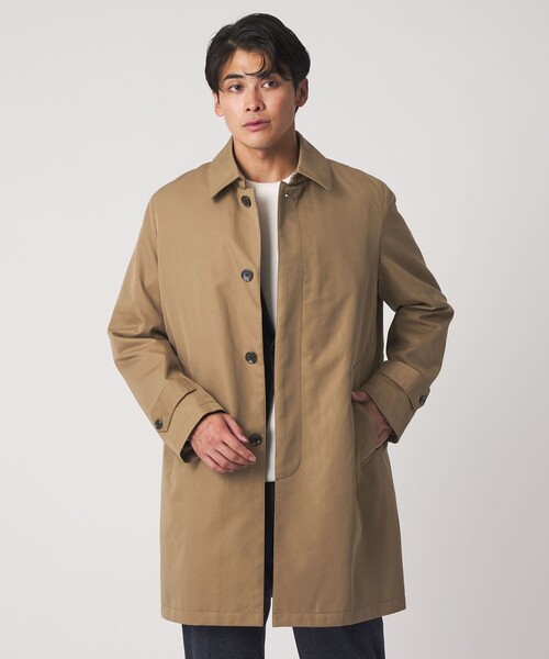 A DAY IN THE LIFE ステンカラーコート コート ギャバ ステンカラー