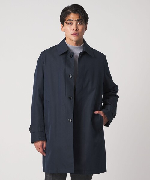 A DAY IN THE LIFE ステンカラーコート コート ギャバ ステンカラー