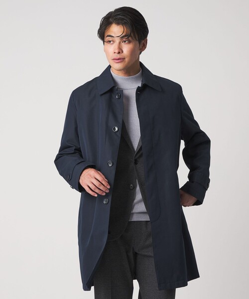 A DAY IN THE LIFE ステンカラーコート コート ギャバ ステンカラー