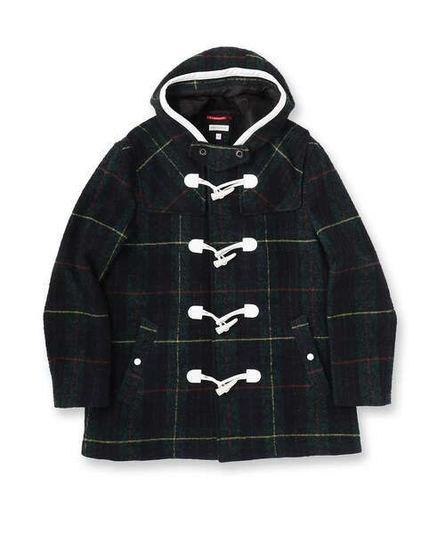 45rpm NMD ダッフルコート　タータンチェック　サイズ1 DRESSTERIOR（ドレステリア） ダッフルコート コート タータンチェック