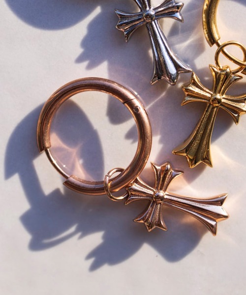IRIEBEACH（アイリービーチ） ピアス cross hoop pierce/「ハワイアン