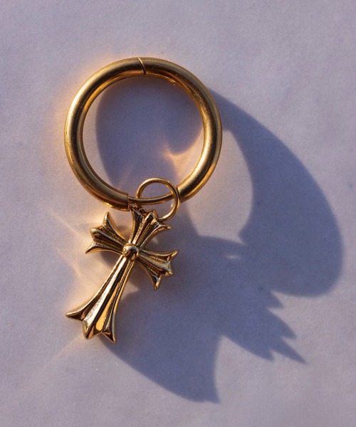 IRIEBEACH（アイリービーチ） ピアス cross hoop pierce/「ハワイアン