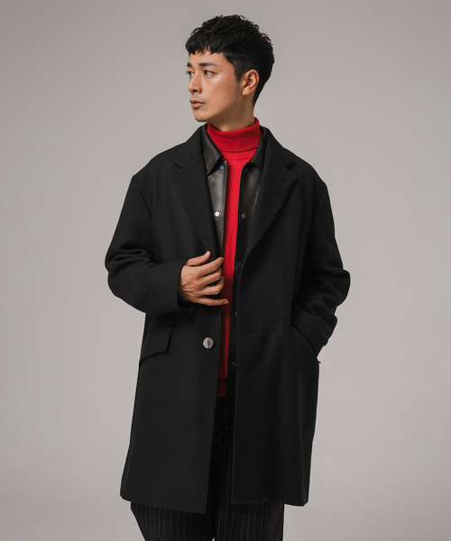 Mackintosh（マッキントッシュ） チェスターコート 40 ブラック メンズ