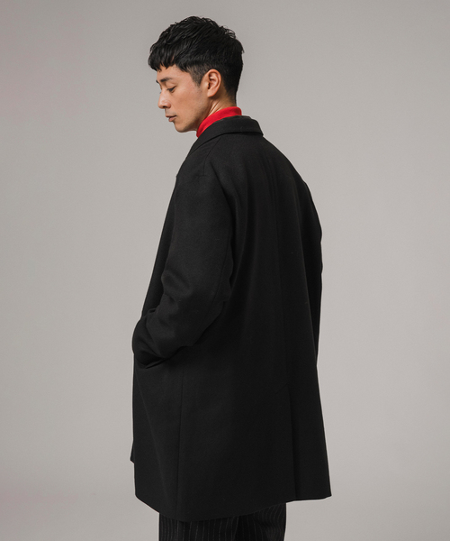 Mackintosh（マッキントッシュ） チェスターコート 40 ブラック メンズ