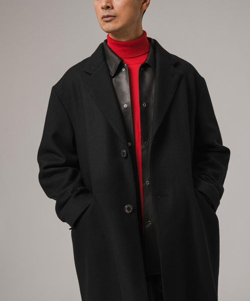 MACKINTOSH チェスターコート 英国製 Mackintosh（マッキントッシュ） チェスターコート 40 ブラック メンズ