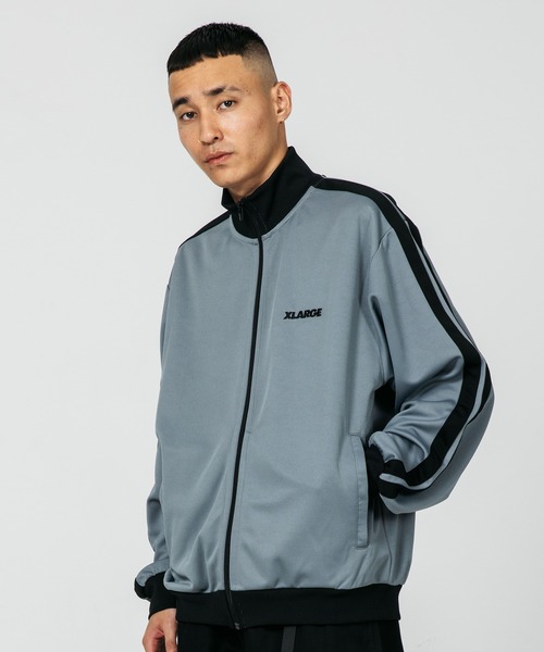 XLARGE（エクストラ ラージ） ジャージブルゾン S チャコール メンズ