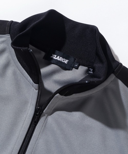 「XLARGE」 ジャージブルゾン S チャコール メンズ_画像7