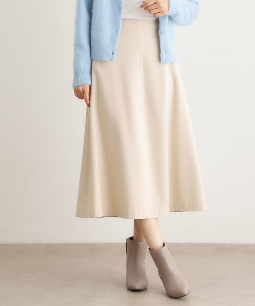 【美品】LauraAshley ローラアシュレイ フレアロングスカート LAURA ASHLEY（ローラアシュレイ） スカート 「ウール混」フレア