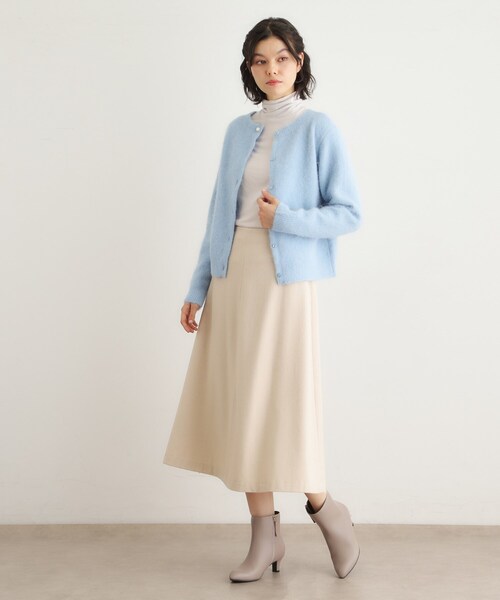 LAURA ASHLEY（ローラアシュレイ） スカート 「ウール混」フレア