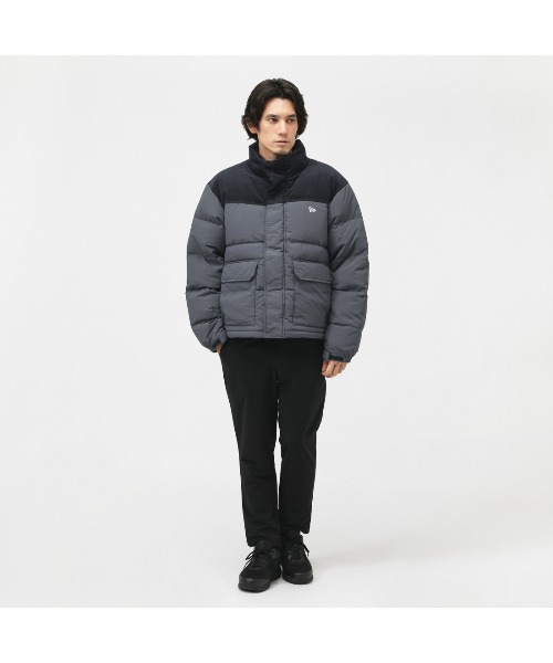 ジャケット・アウター jk NEW ERA（ニューエラ） コート ジャケット DOWN JK COMBI NVY メンズ