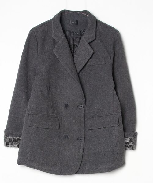 ジャケット テーラードジャケット フェルトテーラードジャケット