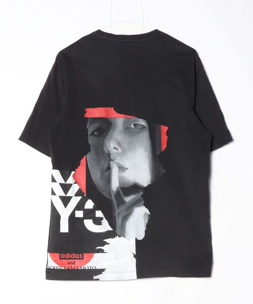 「Y-3」 半袖Tシャツ SMALL ブラック メンズの画像