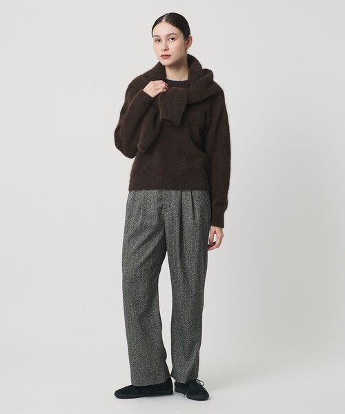 BEAUTY＆YOUTH UNITED ARROWS パンツ 「WEB限定」裏起毛ヘリンボーン