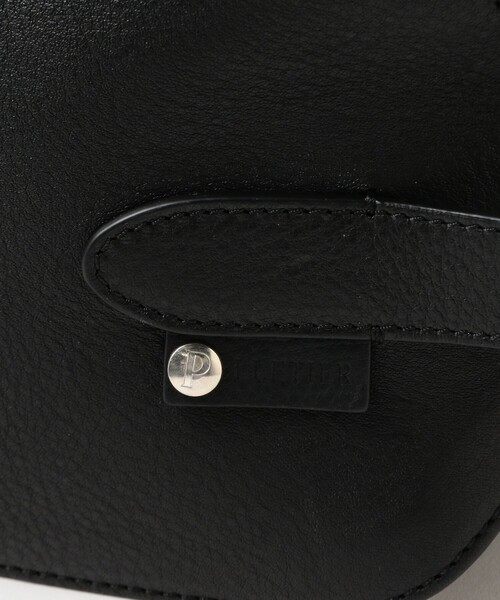 トートバッグ PELLETIER / ナイロン × レザー コンビネーション ポーチ メンズの画像