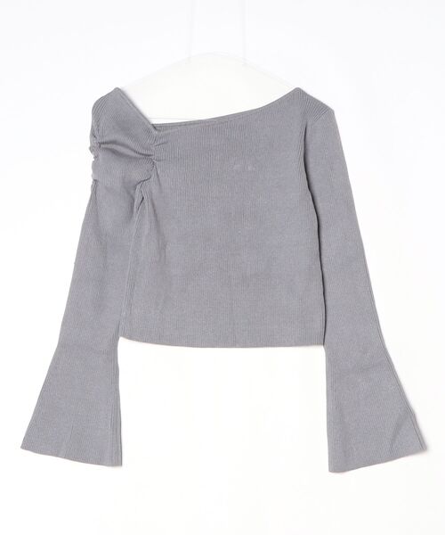 「Chico」 長袖ニット FREE グレー レディース_画像2