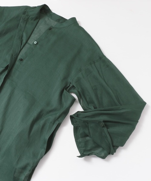 「KBF+」 長袖ブラウス ONE オレンジ系その他 レディース_画像8