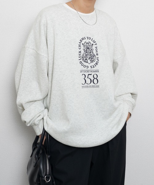 トレーナー スウェット アソートプリントロゴスウェット レディース