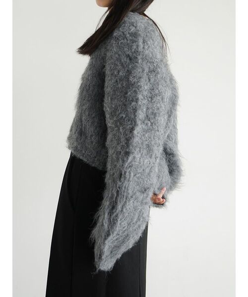 FIKA.（フィーカ） カーディガン Shaggy knit cardigan レディース